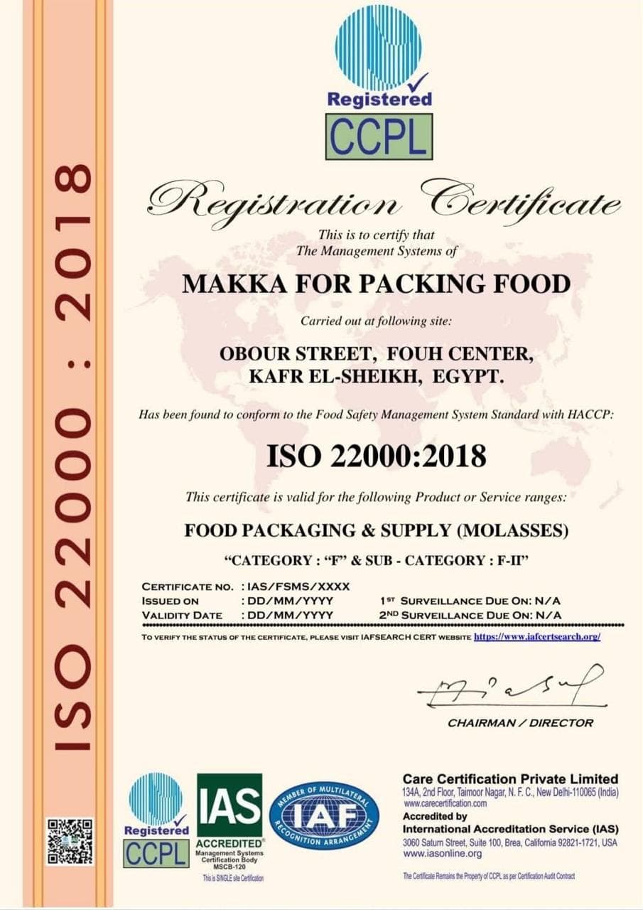 ISO 22000:2018